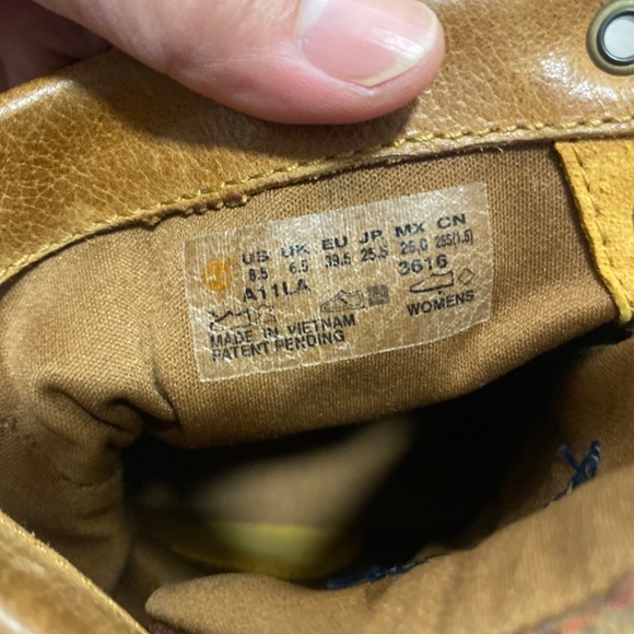 Timberland X Pendleton Size 8.5 Women’s Brown Bramhall Plaid Boots - Picture 10 of 11